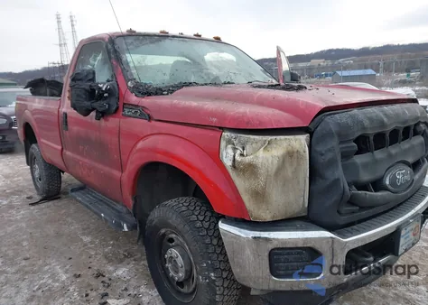2014 Ford F-250 Xl из США, поврежденный, VIN 1FTBF2B63EEB75194